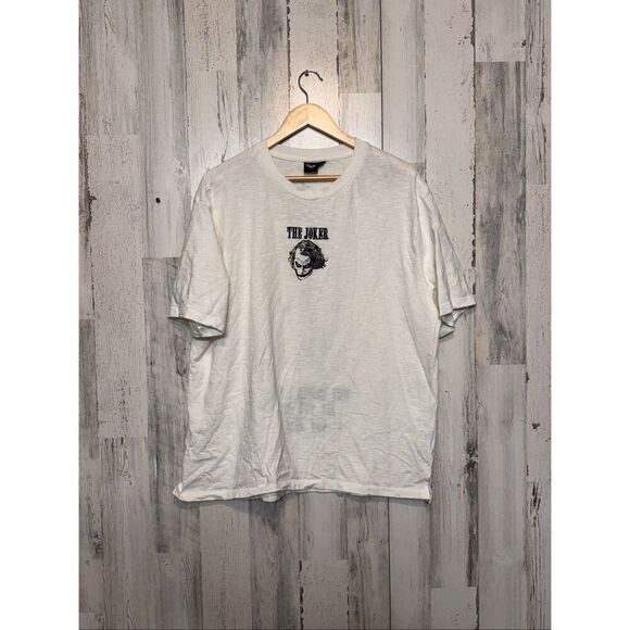 No Brand Other - Joker Graphic Tee The Dark Knight Trilogy XL White